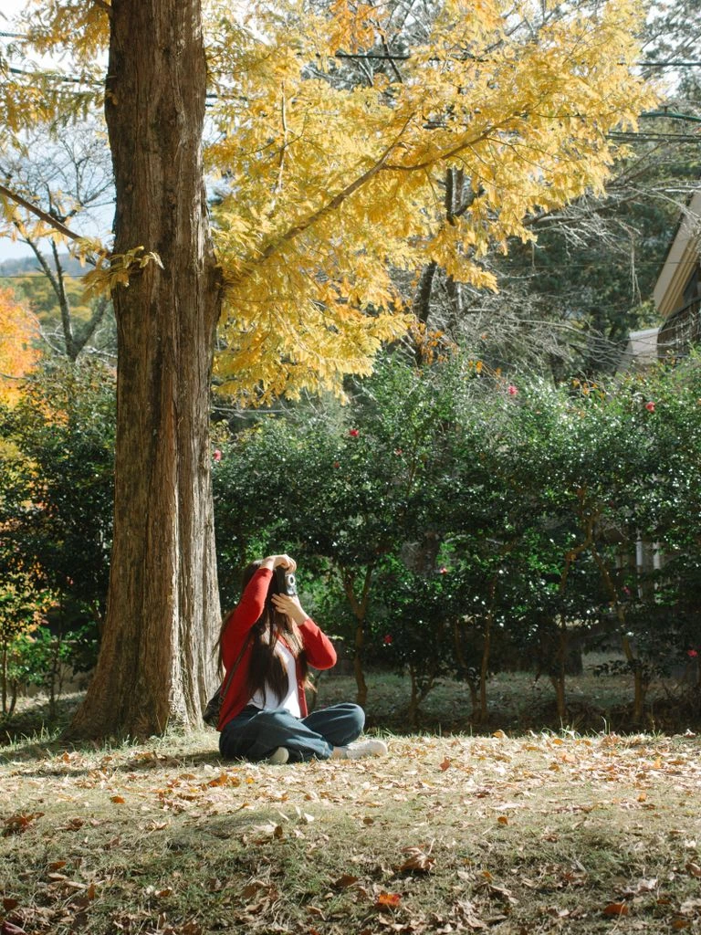 A senior instructor in her Kyoto study